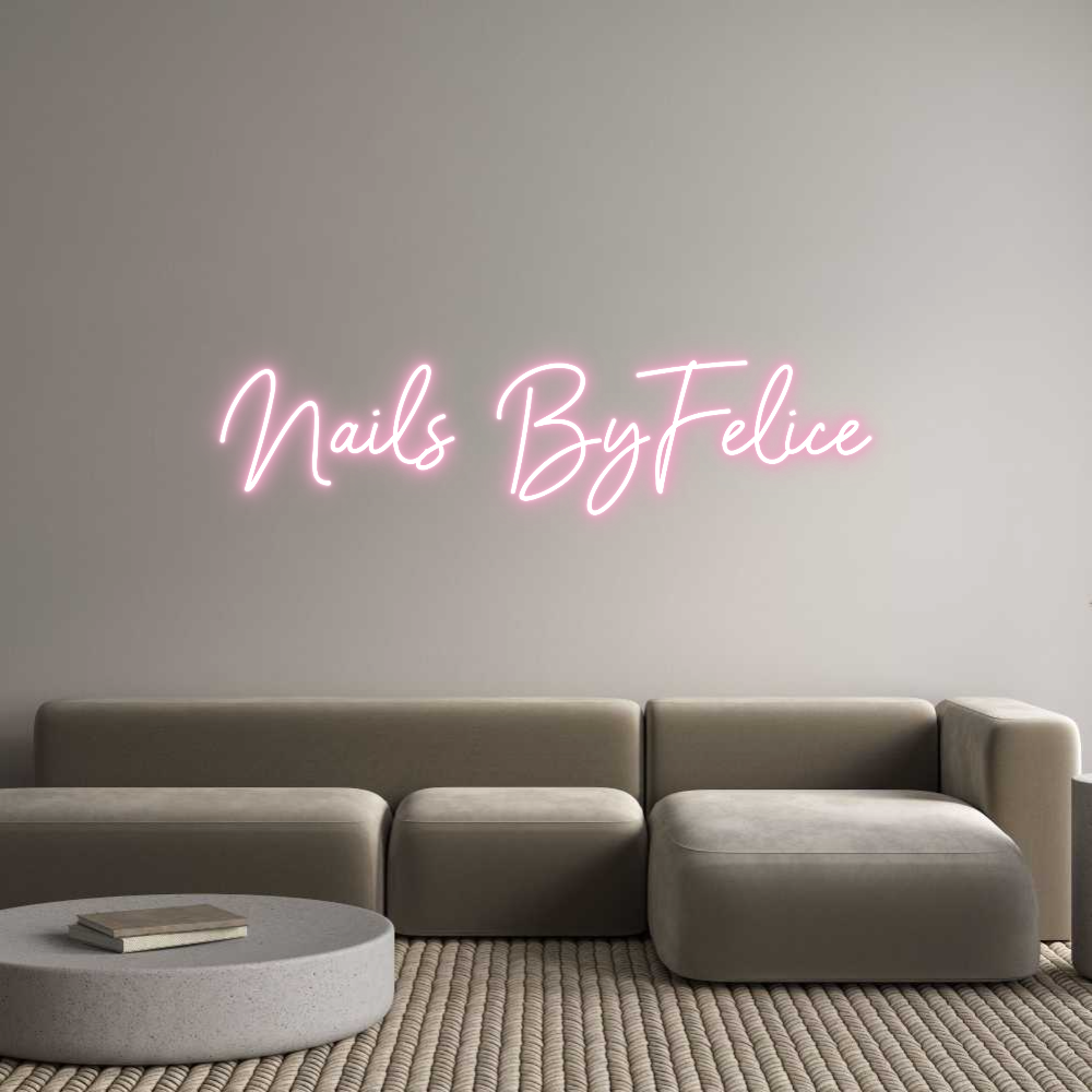 NEONSIGN: Nails ByFelice