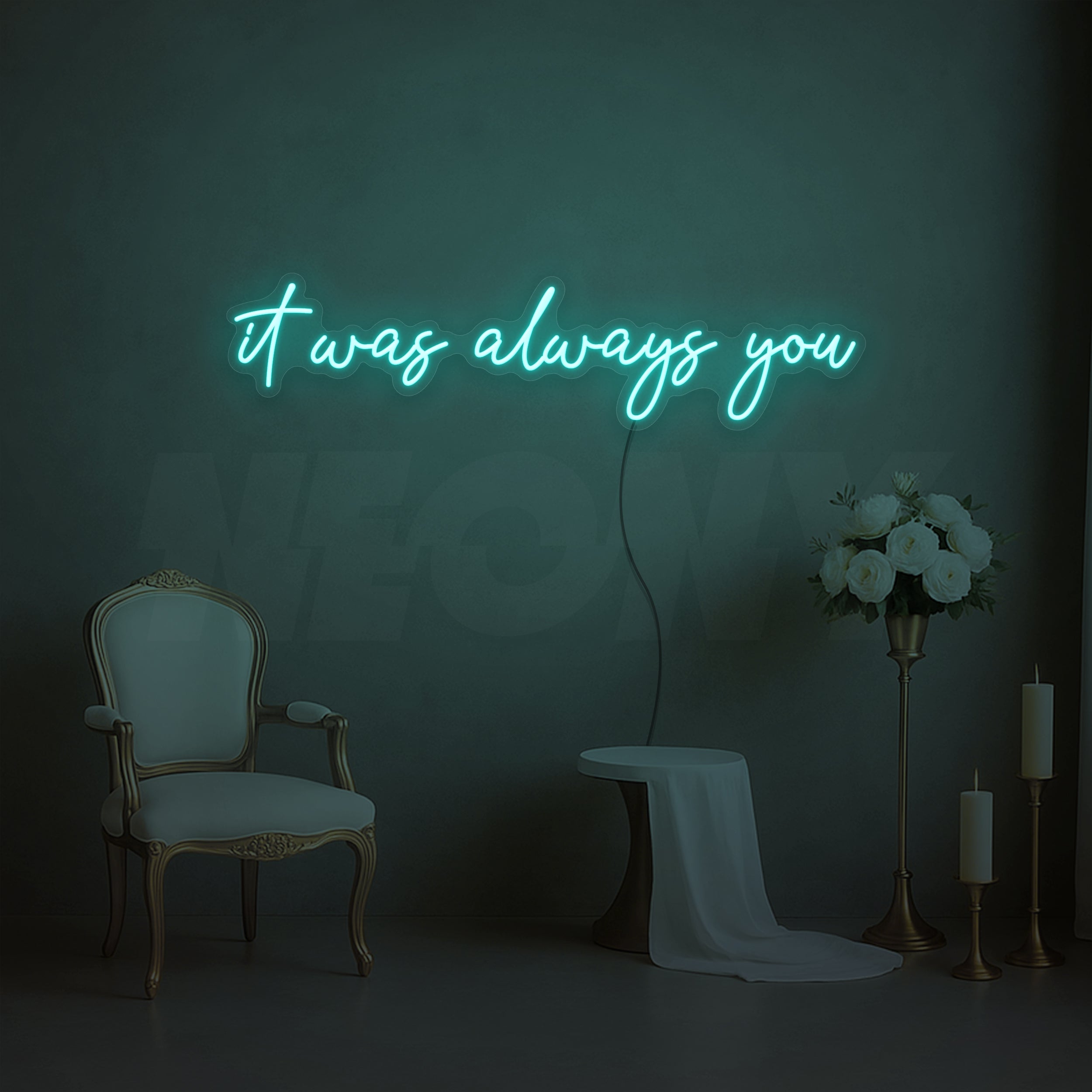 It was always you