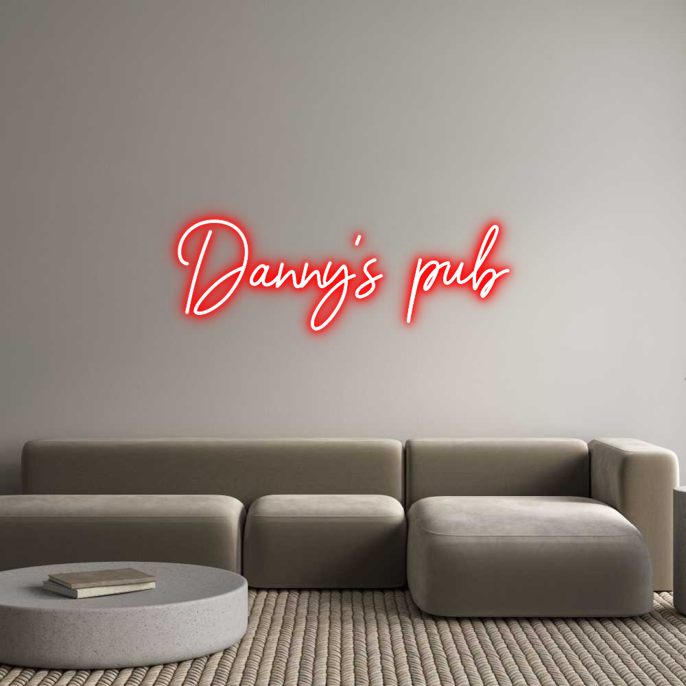 NEONSIGN: Danny's  pub