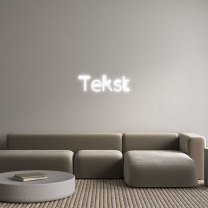 NEONSIGN: Tekst