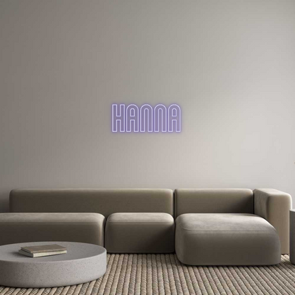 NEONSIGN: Hanna