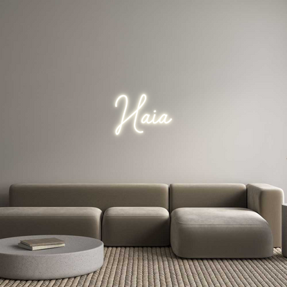 NEONSIGN: Haia