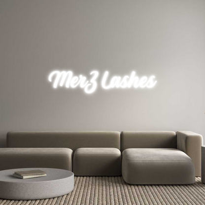 NEONSIGN: MerZ Lashes