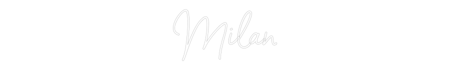 NEONSIGN: Milan